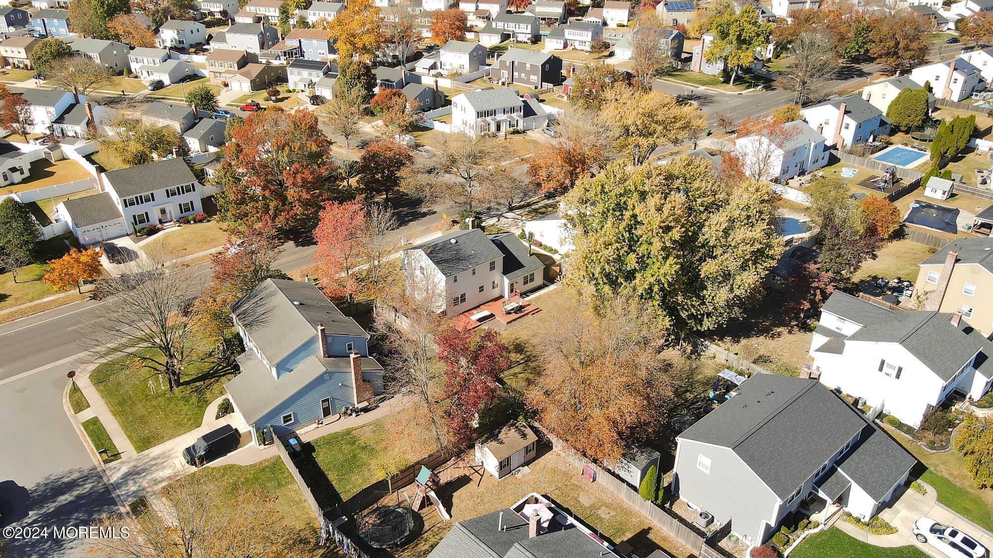 17 Willow Ridge Road Marlton, NJ 08053 - Photo 33 of 36 an aerial view of residential houses with outdoor space