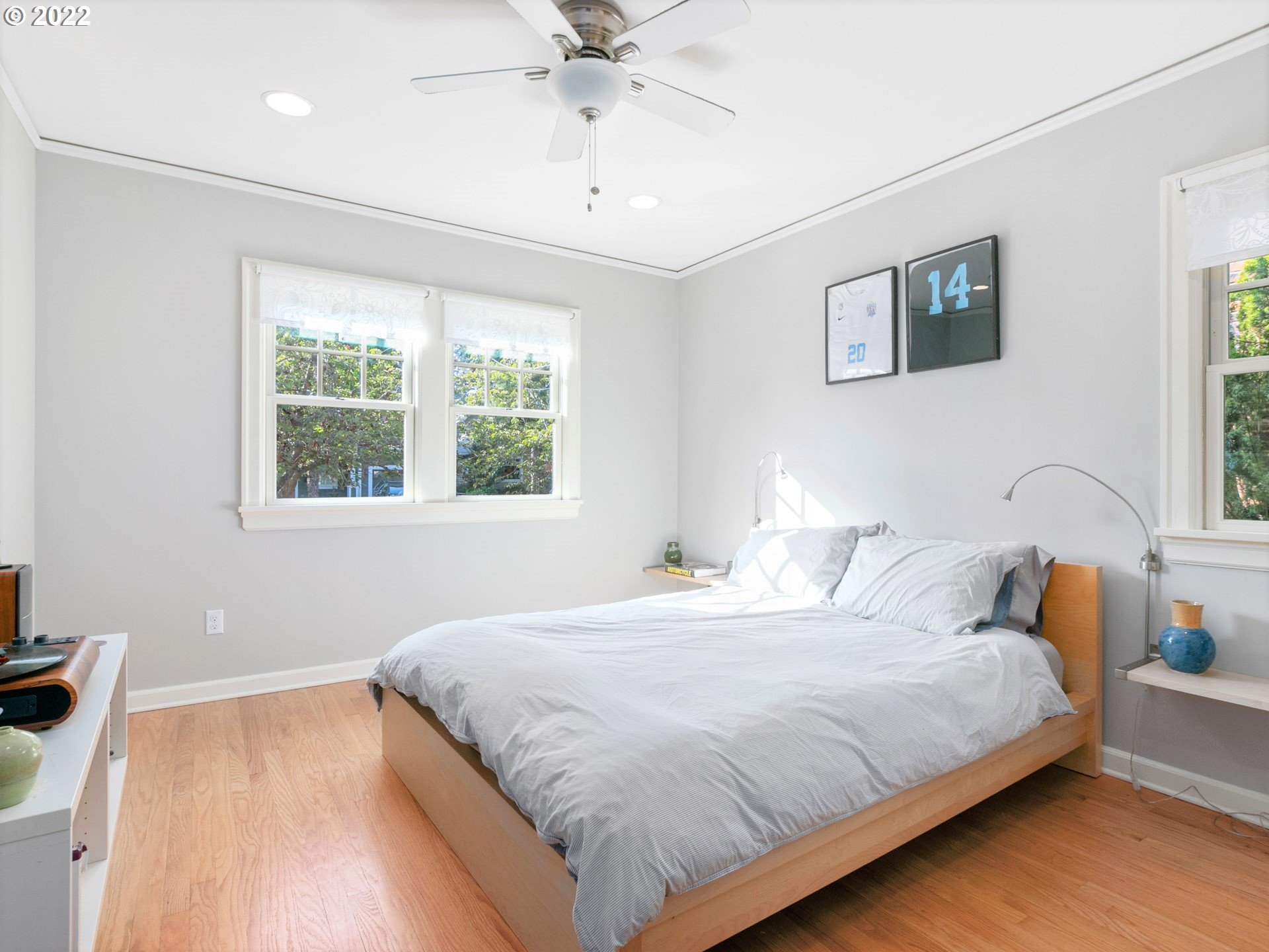 1742 Northeast 60th Avenue Portland, OR 97213 - Photo 15 of 32 a bedroom with a bed and window