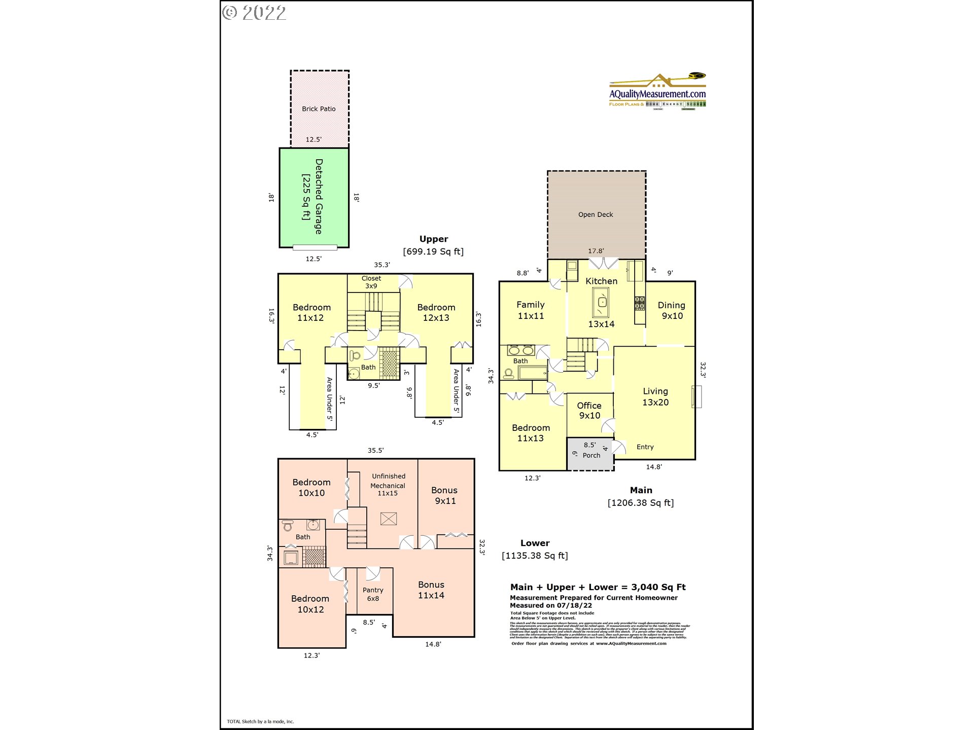 1742 Northeast 60th Avenue Portland, OR 97213 - Photo 32 of 32 a picture of a floor plan