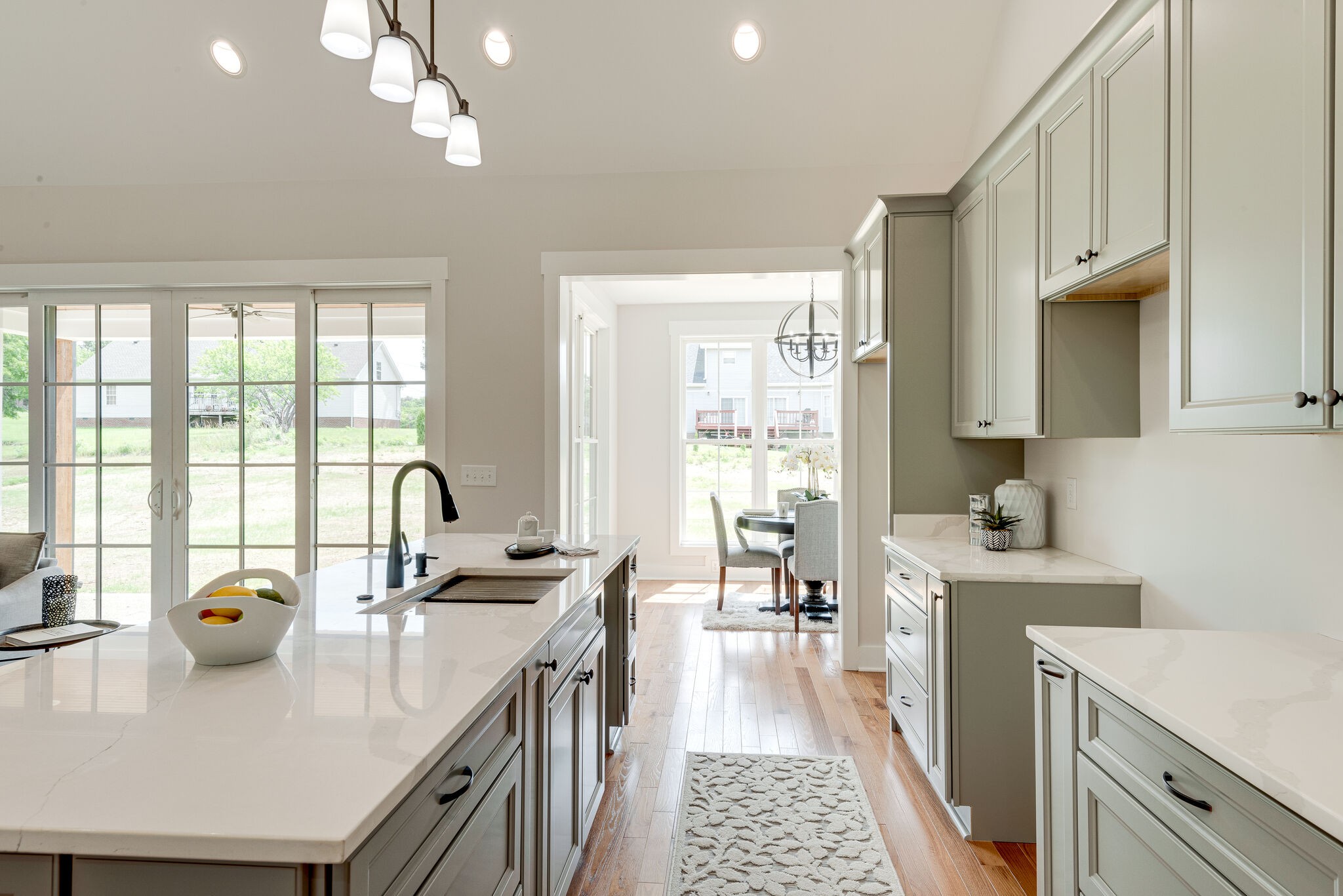 204 Stephen Street Dickson, TN 37055 - Photo 13 of 29 a kitchen with stainless steel appliances granite countertop a sink stove and cabinets