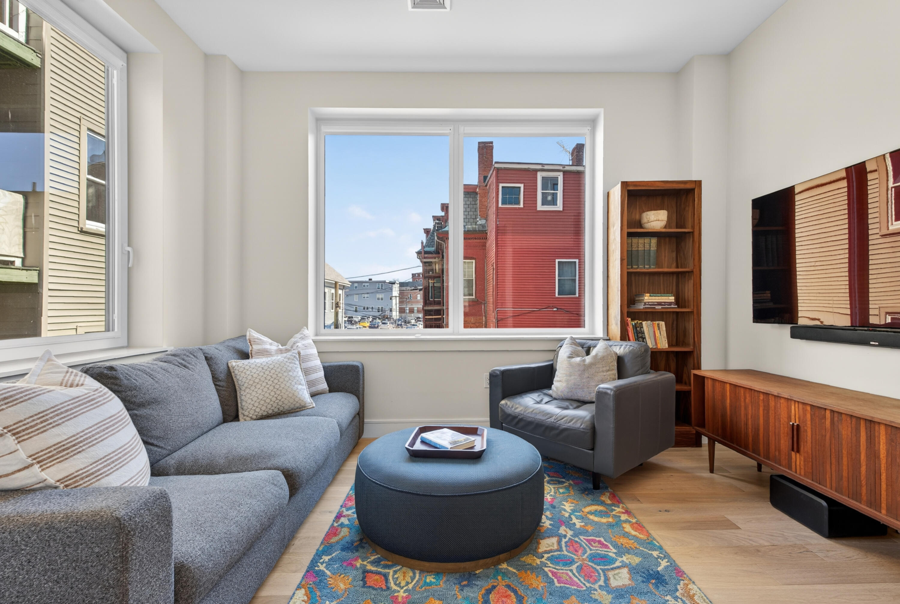 99 Federal Street, Unit 208 Portland, ME 04101 - Photo 16 of 73 Den toward window