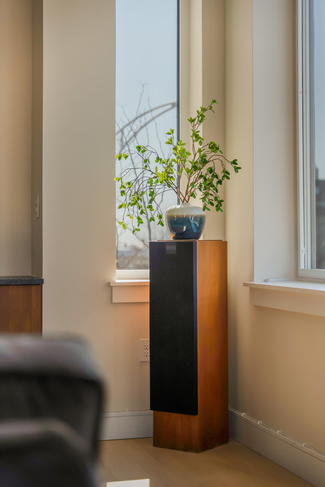 99 Federal Street, Unit 208 Portland, ME 04101 - Photo 31 of 73 Living Room Speaker (Editorial)