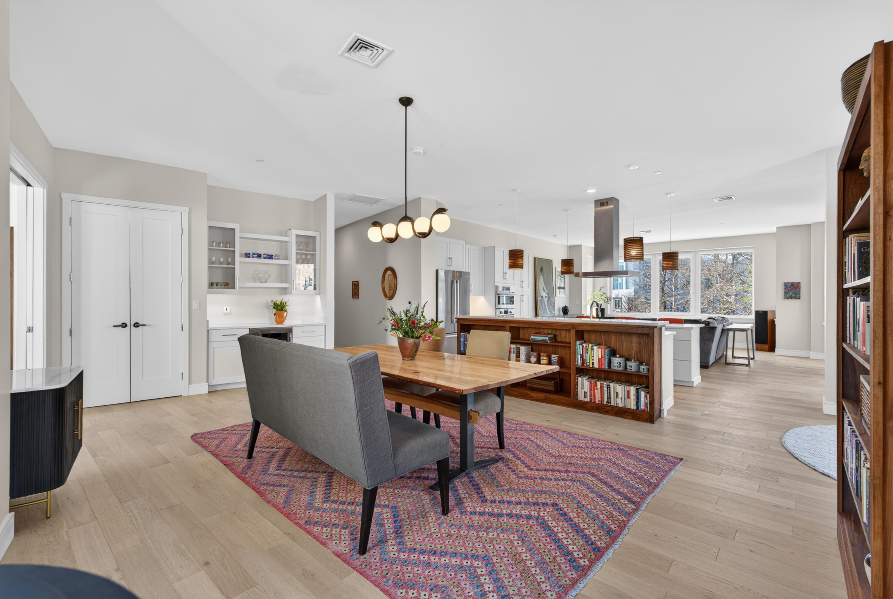 99 Federal Street, Unit 208 Portland, ME 04101 - Photo 9 of 73 Dining Room toward kitchen & LR