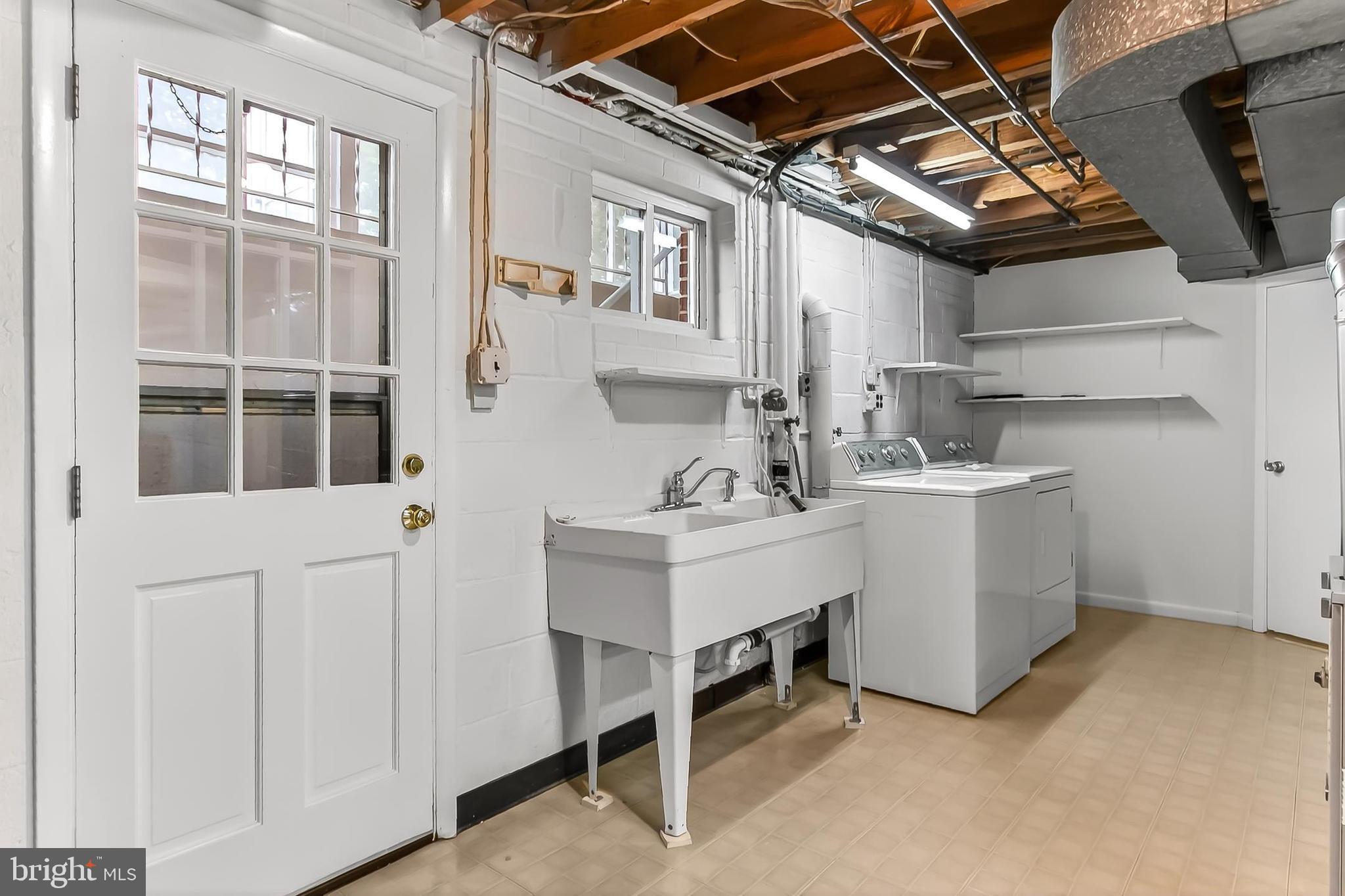 6824 Constance Drive Springfield, VA 22150 - Photo 48 of 67 Laundry area with wash sink