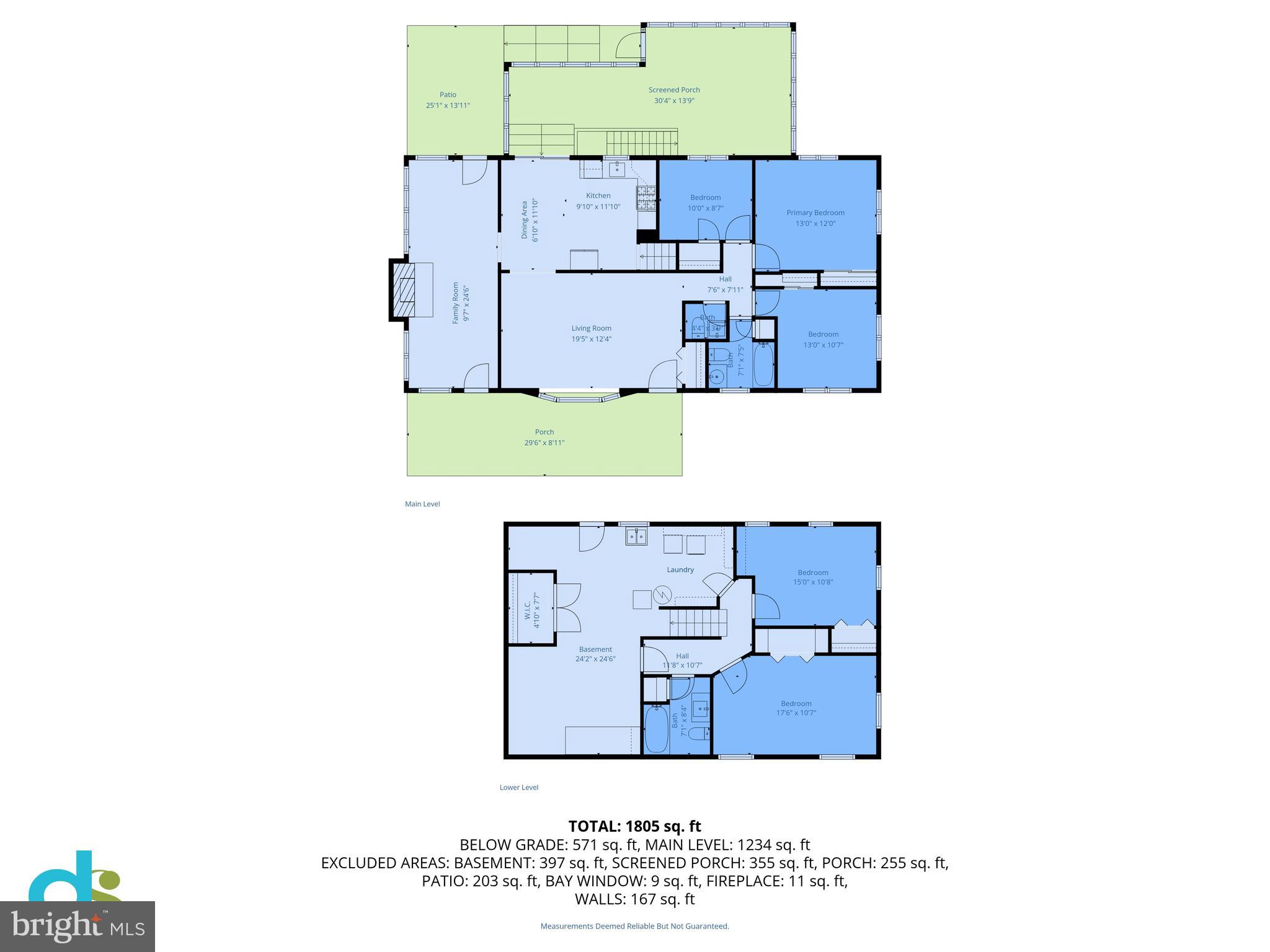 6824 Constance Drive Springfield, VA 22150 - Photo 67 of 67 Floor Plan - combined