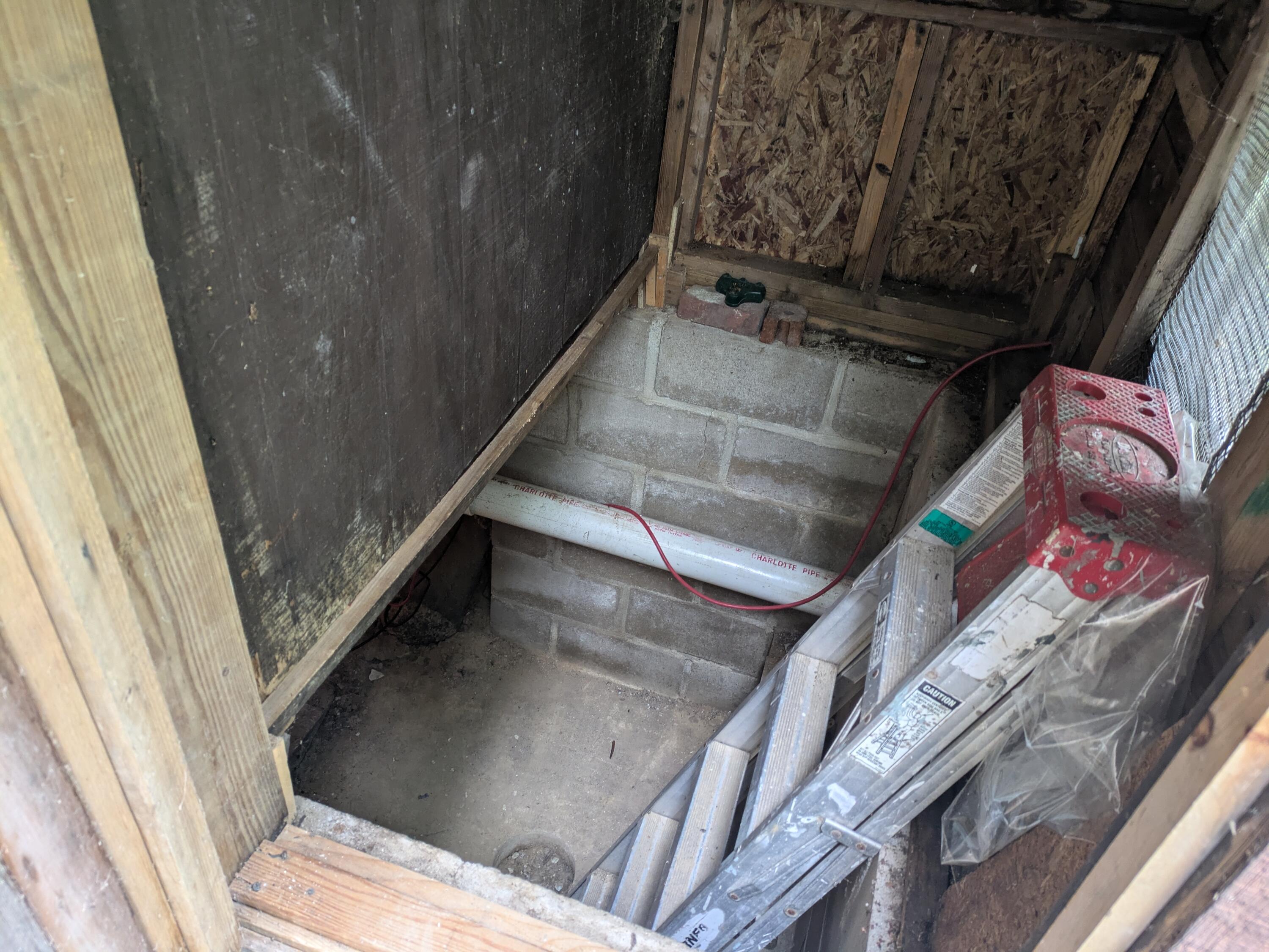 168 Watson Hill Road Limerick, ME 04048 - Photo 14 of 15 168 Walton Crawl Space Entrance