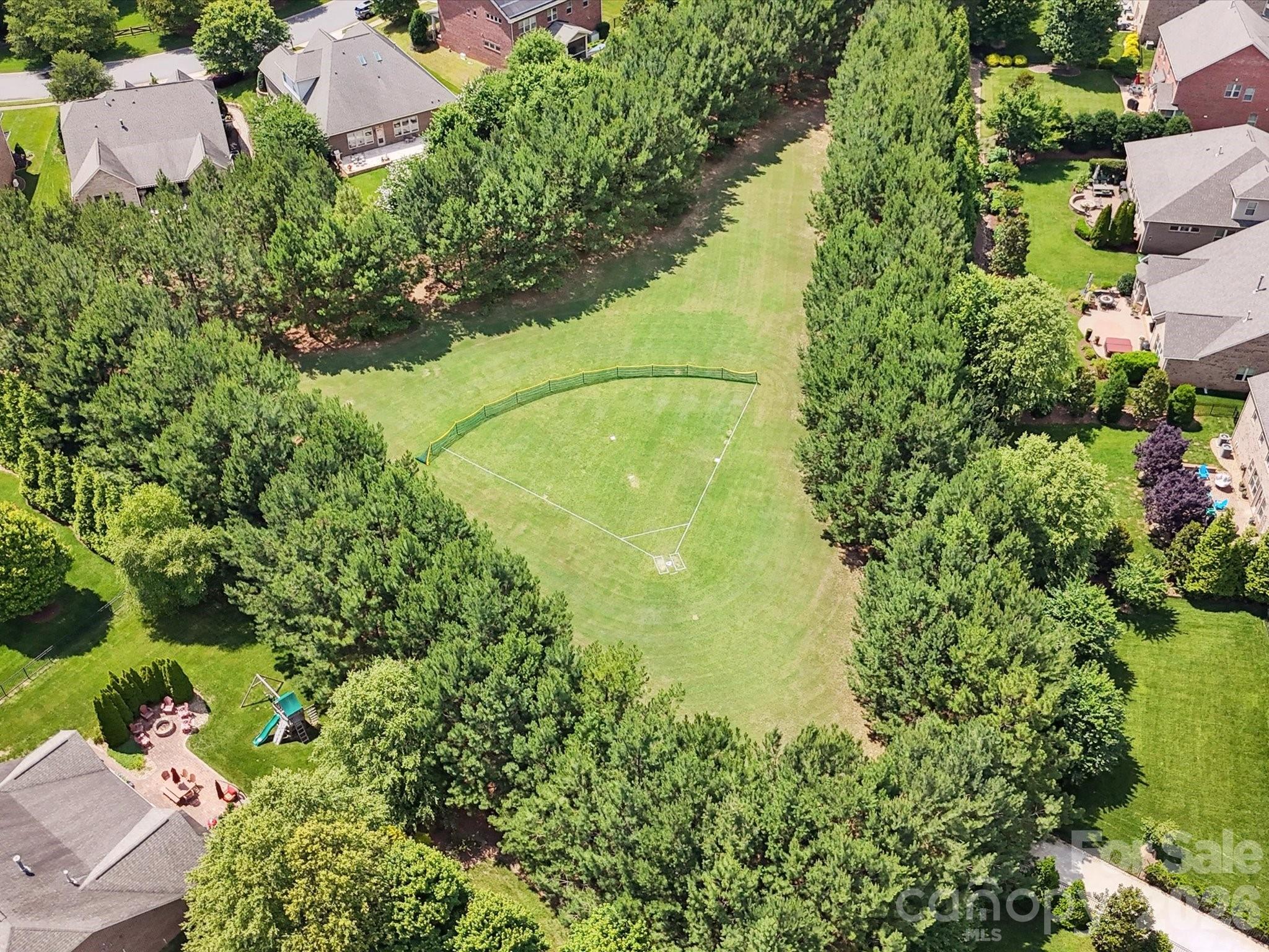 9104 Blue Ridge Drive Indian Land, SC 29707 - Photo 39 of 41 an aerial view of residential house with an outdoor space and seating