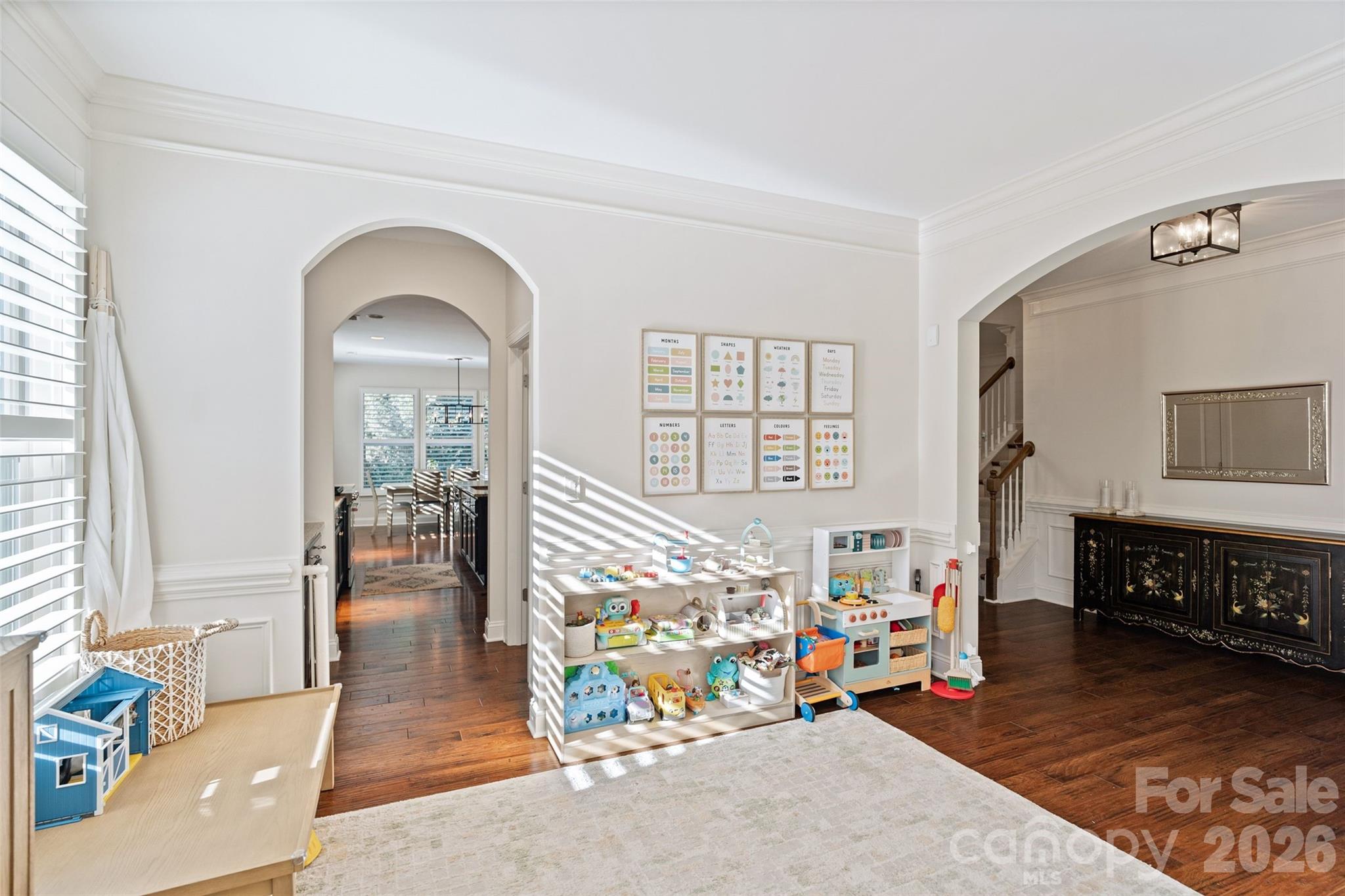 9104 Blue Ridge Drive Indian Land, SC 29707 - Photo 6 of 41 a living room with furniture and a wooden floor