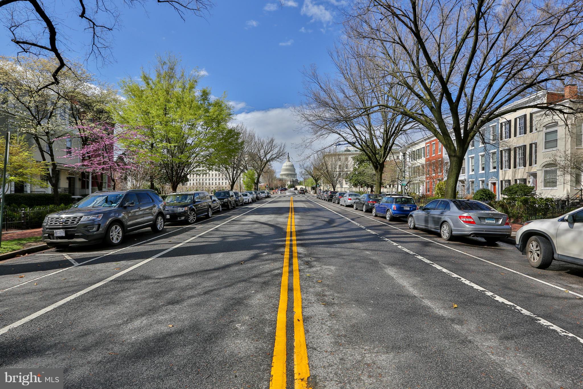 436 New Jersey Avenue Southeast Washington, DC 20003 - Photo 2 of 13 a view of street with parked cars