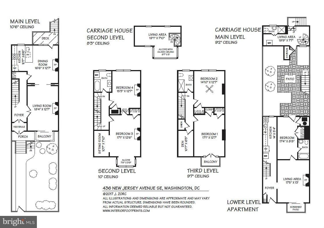 436 New Jersey Avenue Southeast Washington, DC 20003 - Photo 12 of 13 a picture of a wall with a white building