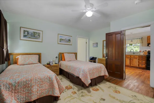 a view of a patio on the deck