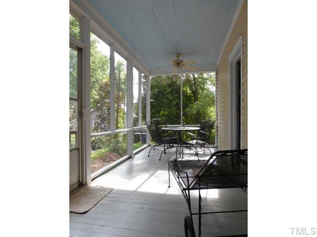420 Cutler Street Raleigh, NC 27603 - Photo 24 of 24 Versatile floor plan. The porch at the end of the hall also opens to the kitchen.