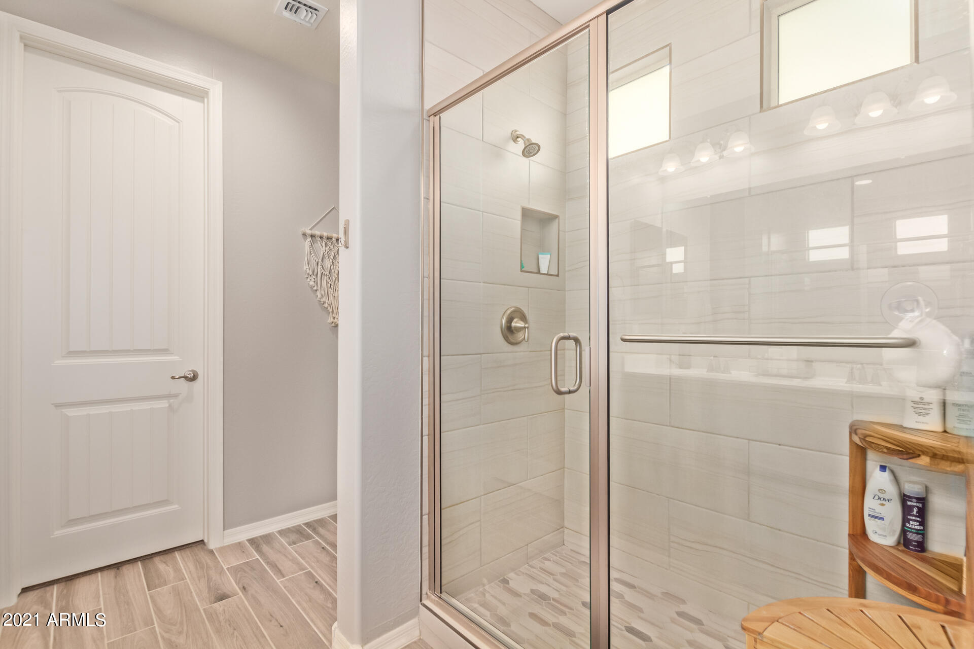 21063 West Berkeley Road Buckeye, AZ 85396 - Photo 20 of 45 MASTER BATH SHOWER WITH CUSTOM TILEWORK