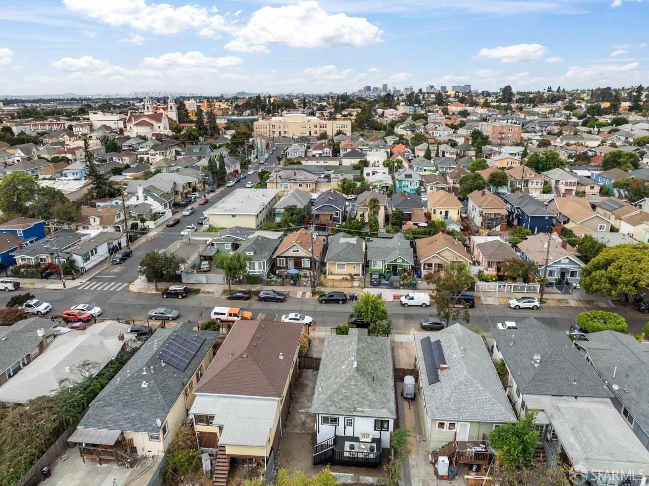 1718 37th Avenue Oakland, CA 94601 - Photo 7 of 33 an aerial view of a city