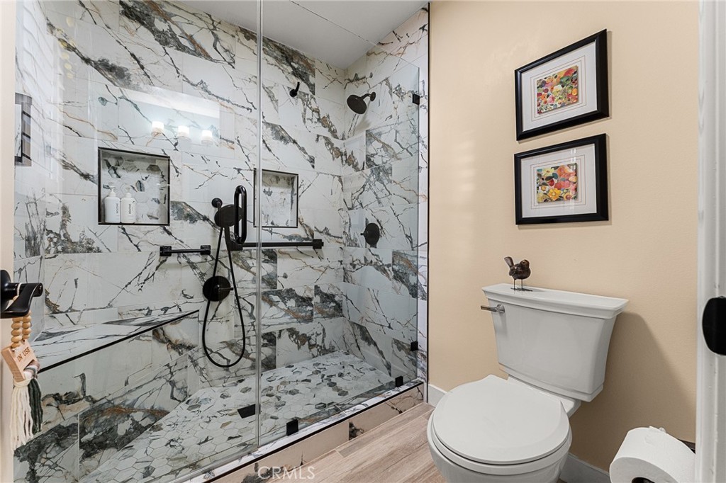 1457 Crestview Road Redlands, CA 92374 - Photo 36 of 60 Newly remodeled guest bath shower room