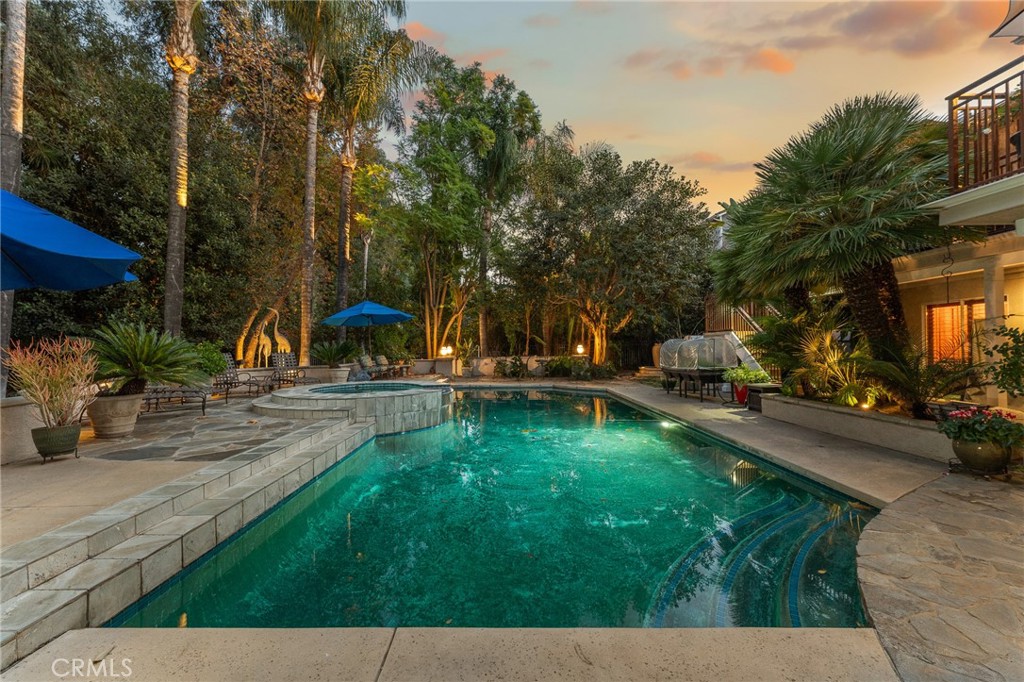 1457 Crestview Road Redlands, CA 92374 - Photo 57 of 60 Evening photoshoot with landscape lighting turned on. Natural sky