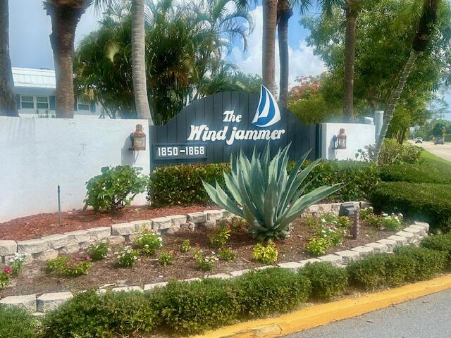 1868 Southwest Palm City Road, Unit 304 Stuart, FL 34994 - Photo 1 of 27 Windjammer entrance