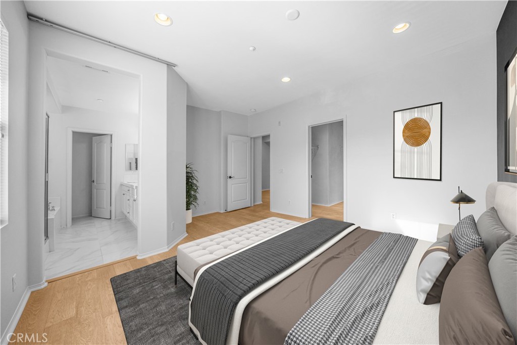 5 Arlington Street Ladera Ranch, CA 92694 - Photo 15 of 26 a bedroom with a bed and a couch