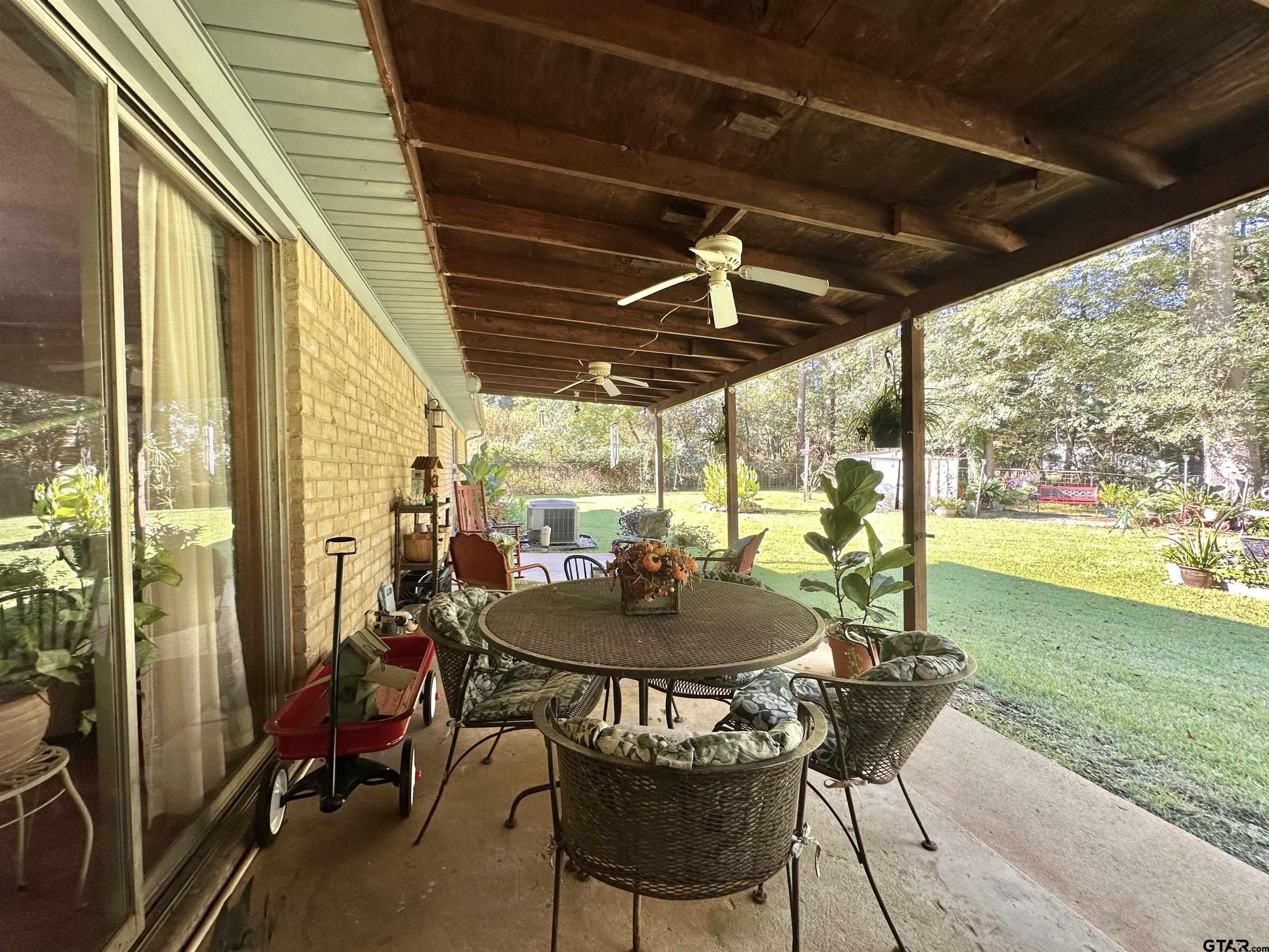 3501 Boyd Road Longview, TX 75604 - Photo 33 of 40 a outdoor space with furniture and garden view