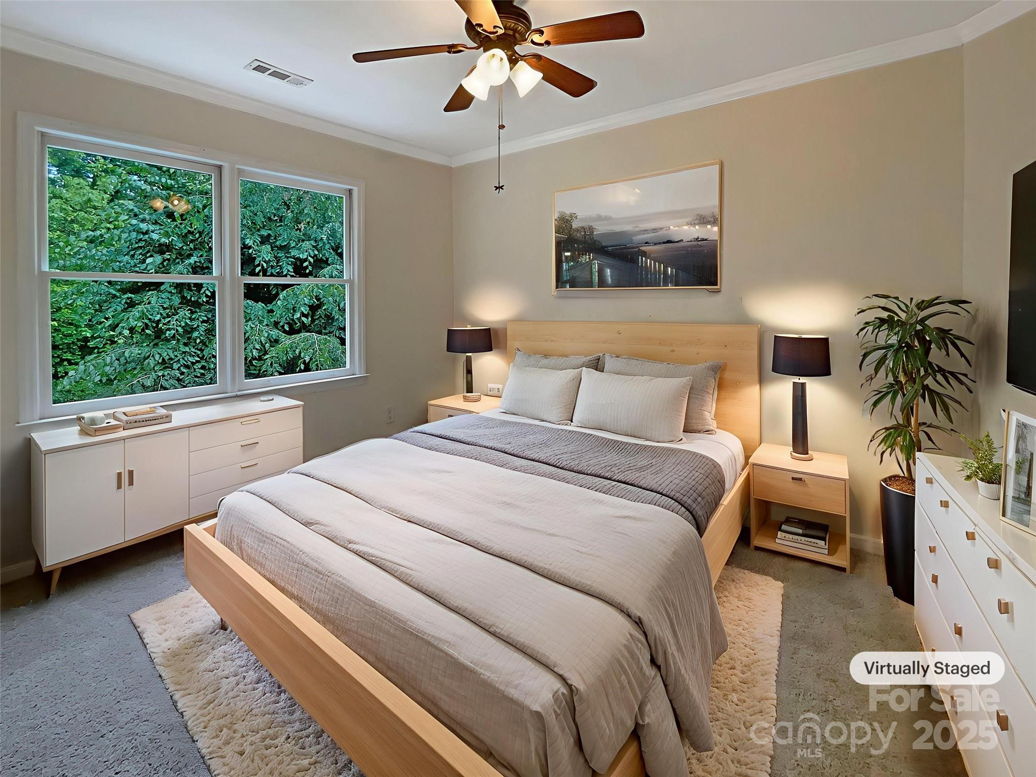 12092 Spinnaker Drive Fort Mill, SC 29708 - Photo 4 of 20 a bedroom with a large bed and a window
