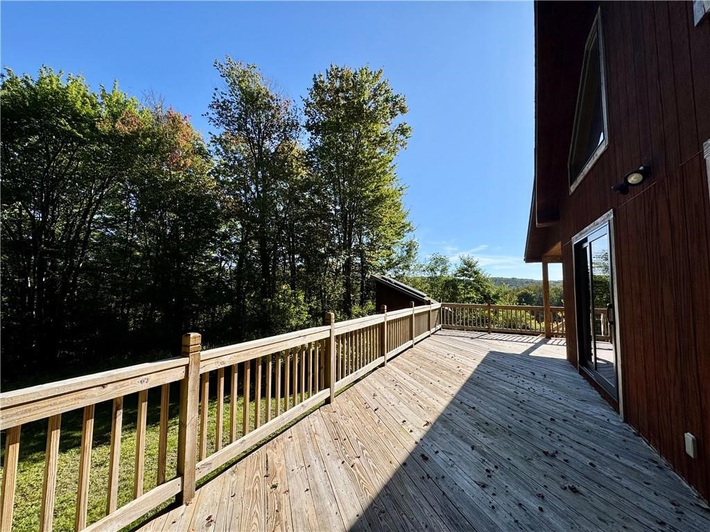175 Hovick Road Burlington, NY 13348 - Photo 23 of 46 Chalet 3, deck & view