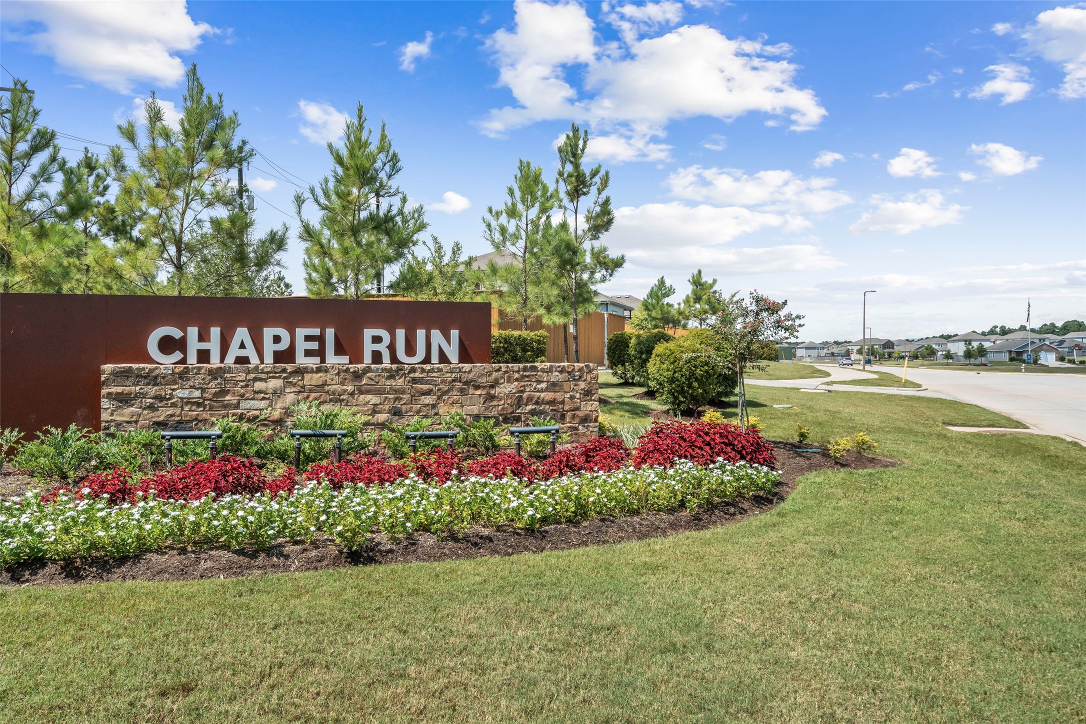819 Faison Court Montgomery, TX 77316 - Photo 28 of 28 a view of outdoor space with garden and entertaining space
