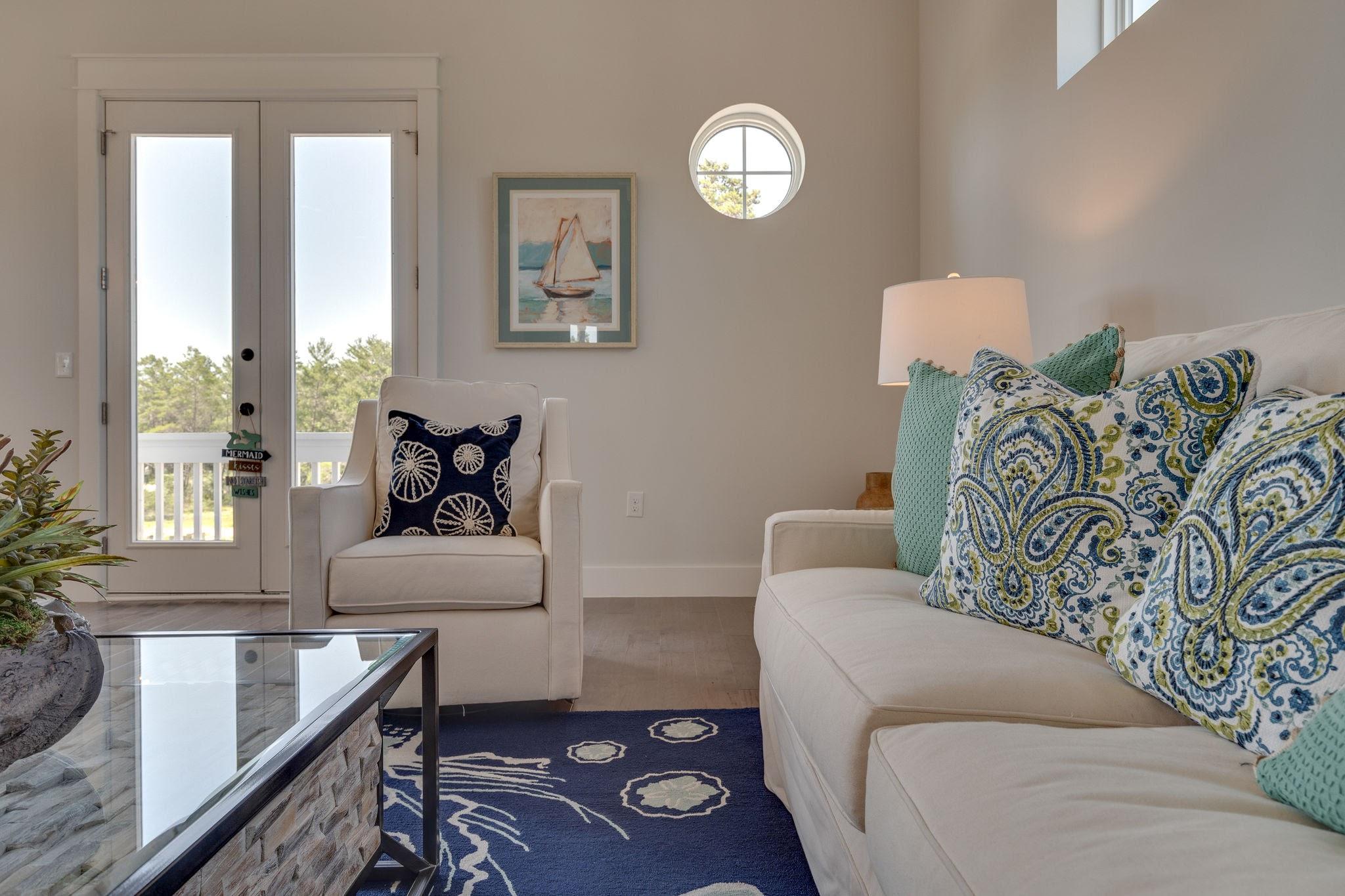 157 Valdare Ln Inlet Beach Inlet Beach, FL 32461 - Photo 38 of 71 a living room with furniture and a large window