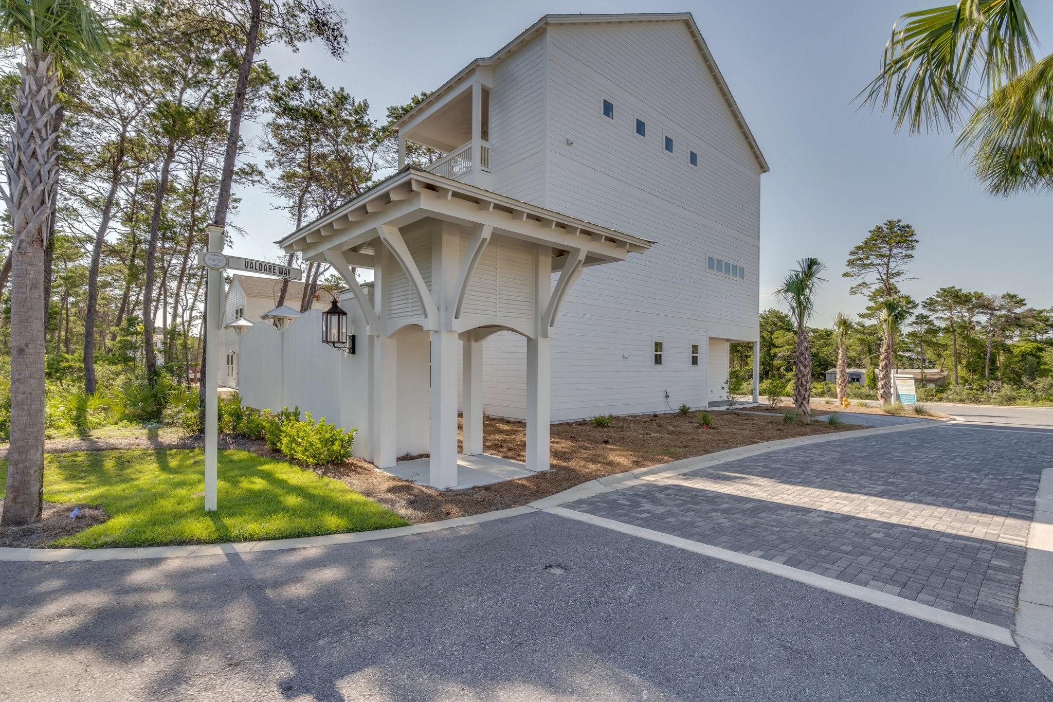 157 Valdare Ln Inlet Beach Inlet Beach, FL 32461 - Photo 68 of 71 a front view of a house with garden