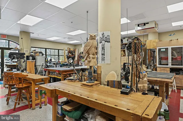 a room with musical instruments