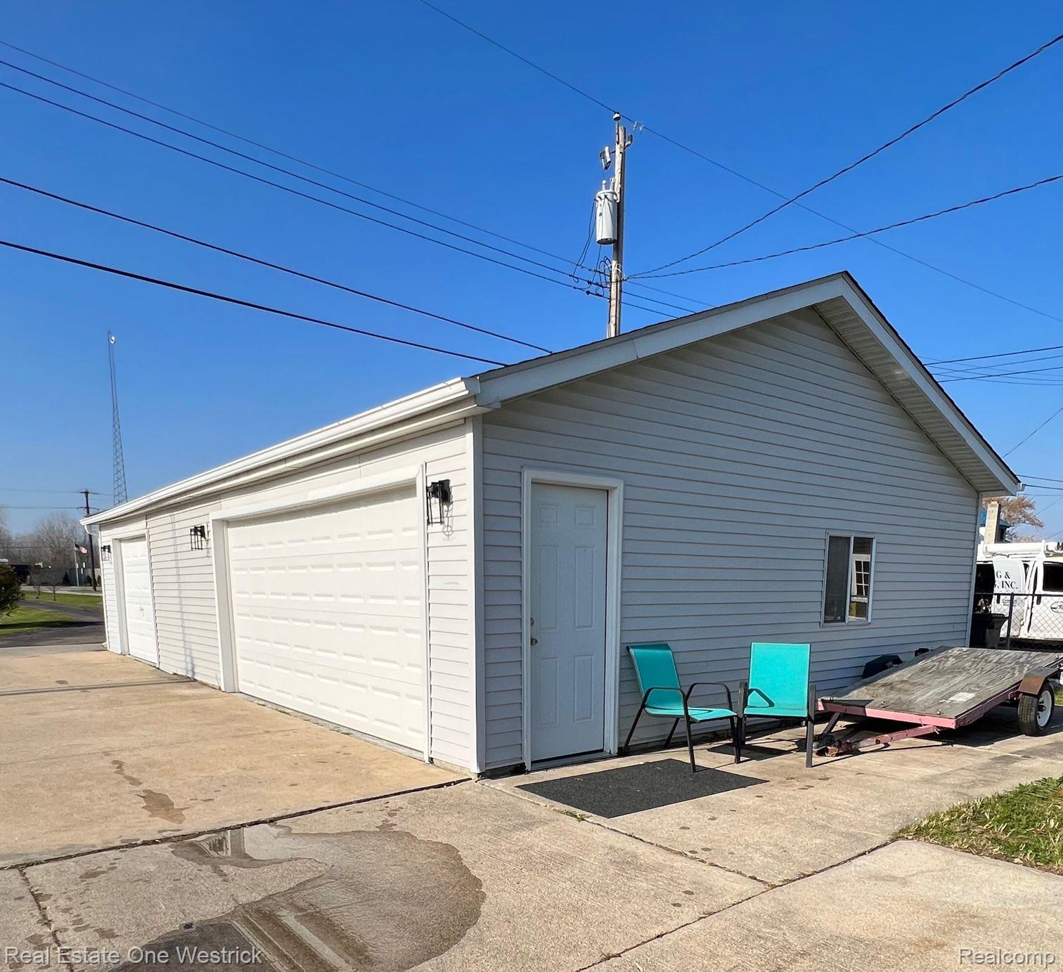 6591 River Road Marine City, MI 48039 - Photo 61 of 63 2 car Detached Garage with one extra 2workshop car