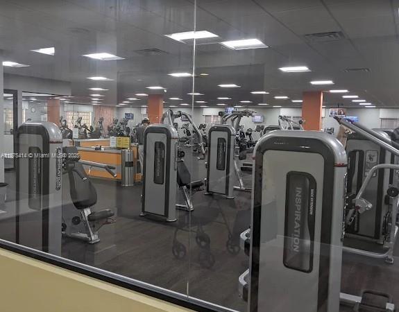 37 Brighton A, Unit 37 Boca Raton, FL 33434 - Photo 22 of 30 a view of a room with gym equipment