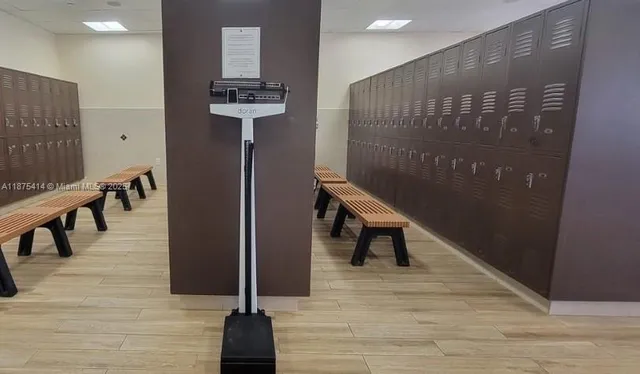 a view of a indoor swimming pool