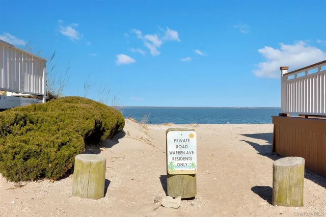 a view of beach and ocean
