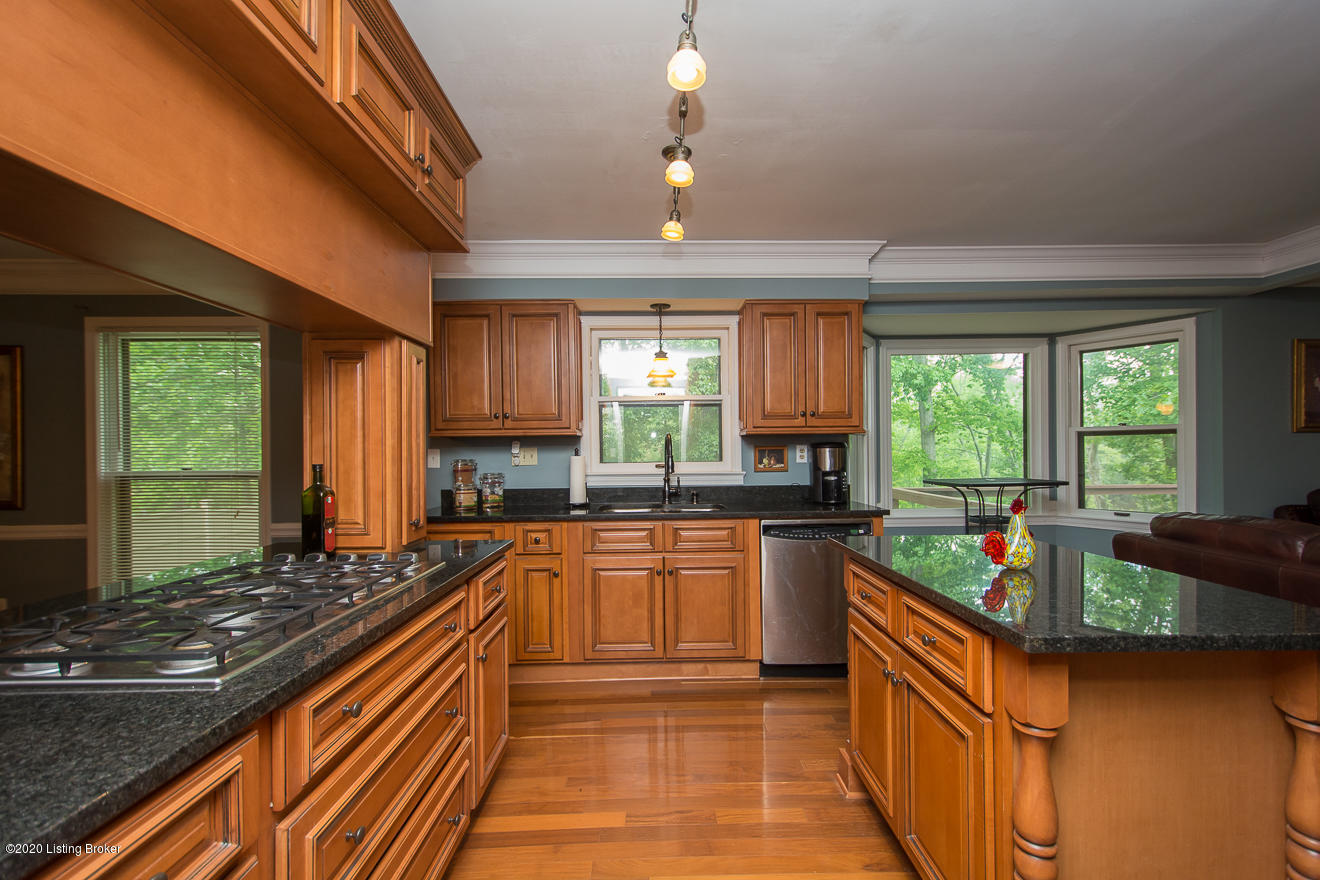 15011 Bircham Road Louisville, KY 40245 - Photo 26 of 79 Beautiful Dark Granite Countertops & Island