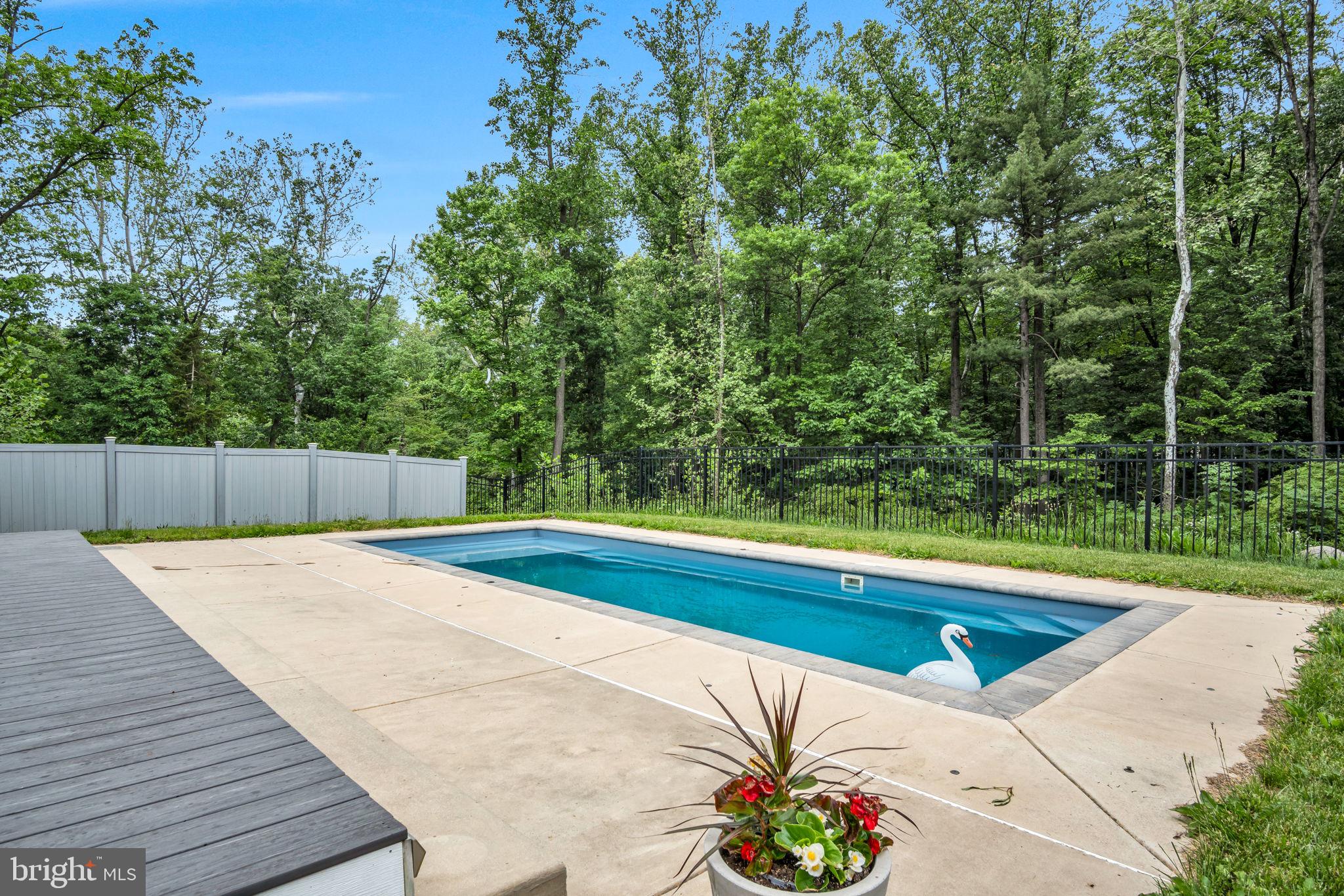 110 Freys Road Elizabethtown, PA 17022 - Photo 23 of 47 Serene poolside retreat in nature.