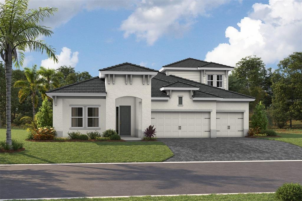 10237 Cross River Trail Parrish, FL 34219 - Photo 1 of 1 a view of a white house with a yard and large trees