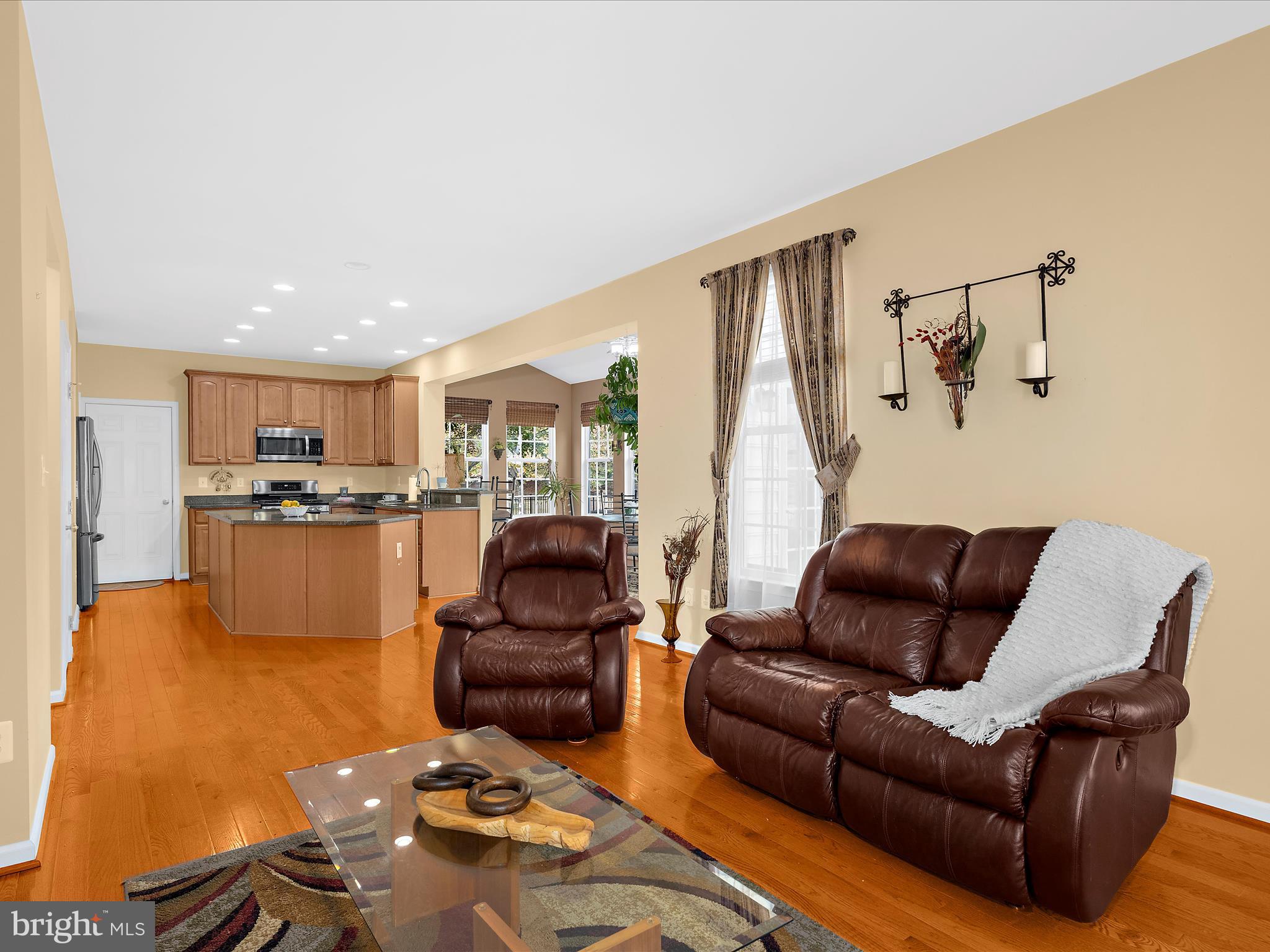 100 Adela Way Chestertown, MD 21620 - Photo 16 of 67 a living room with furniture and kitchen view