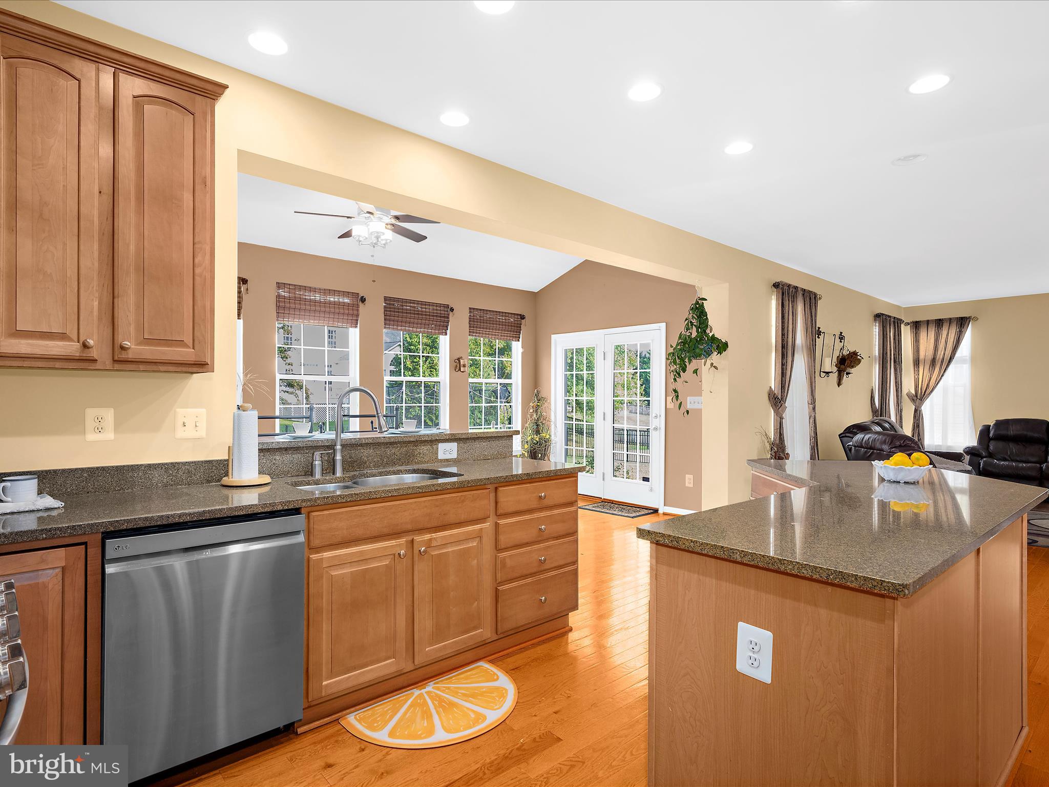 100 Adela Way Chestertown, MD 21620 - Photo 21 of 67 a kitchen with granite countertop a sink and cabinets