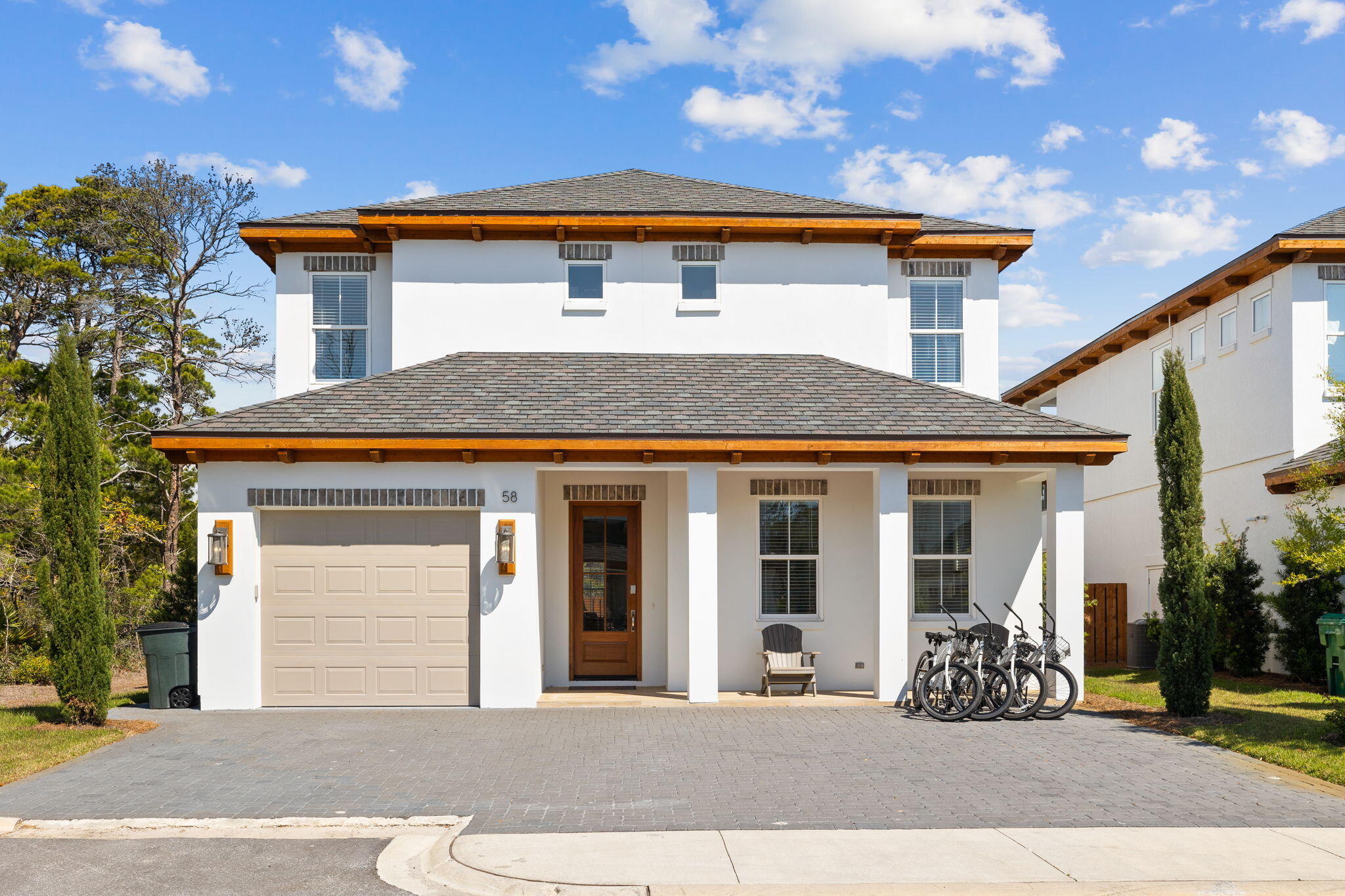58 Carefree Lane Santa Rosa Beach, FL 32459 - Photo 2 of 44 a front view of house with a patio