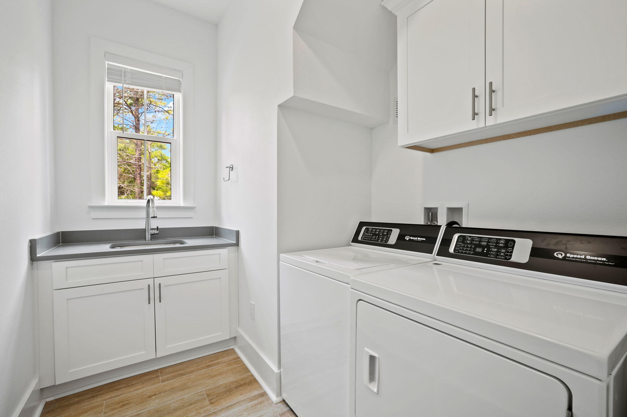 58 Carefree Lane Santa Rosa Beach, FL 32459 - Photo 21 of 44 a utility room with closet dryer and washer