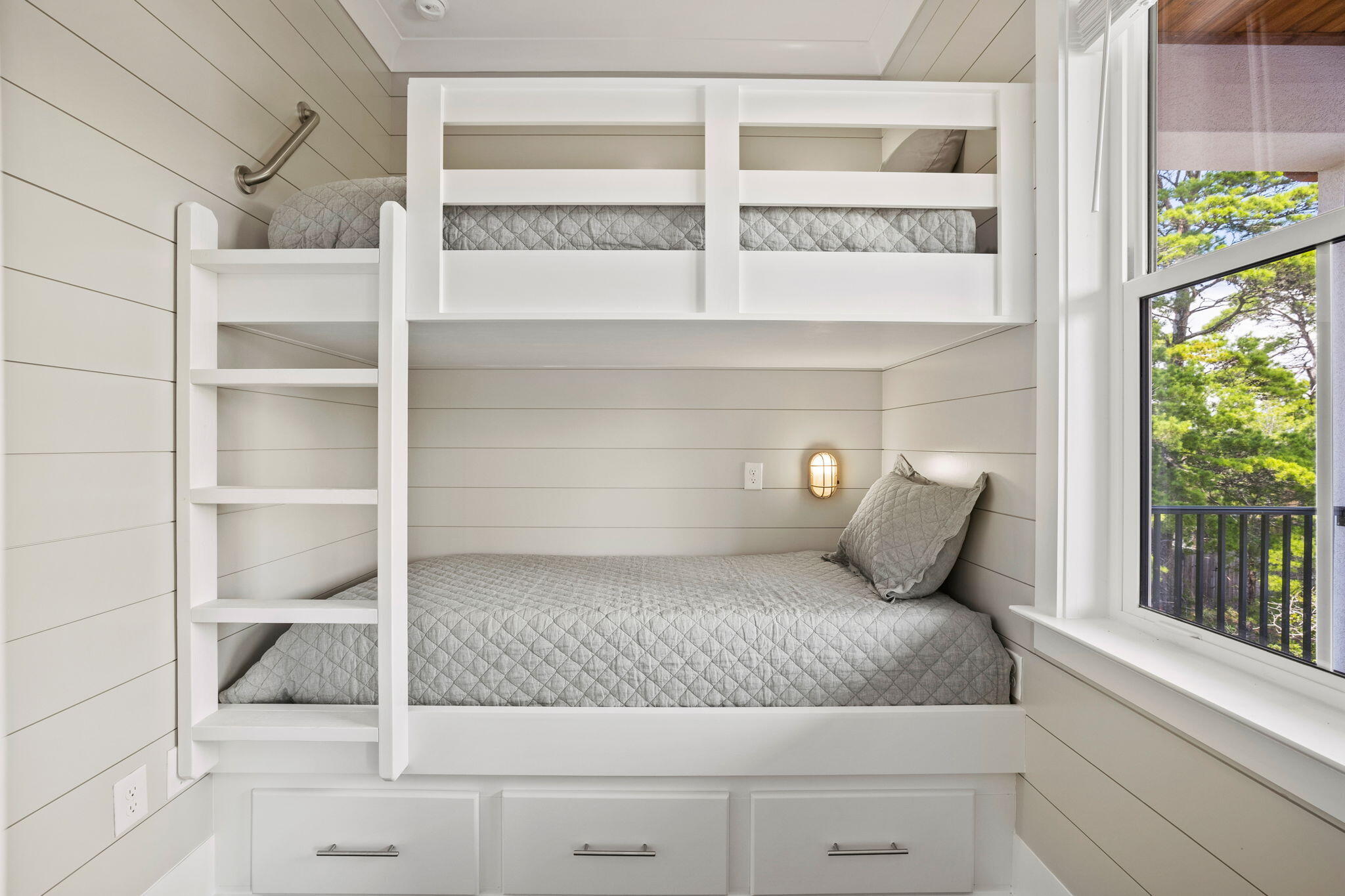 58 Carefree Lane Santa Rosa Beach, FL 32459 - Photo 25 of 44 a bedroom with a bed and a window with outer view