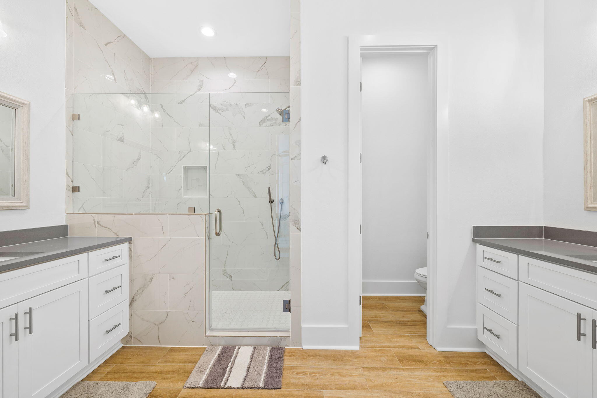 58 Carefree Lane Santa Rosa Beach, FL 32459 - Photo 31 of 44 a bathroom with a sink and a mirror