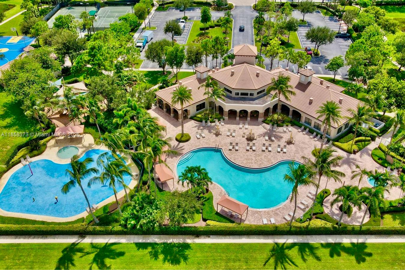 11894 Fox Hill Circle Boynton Beach, FL 33473 - Photo 33 of 35 an aerial view of a house with outdoor space