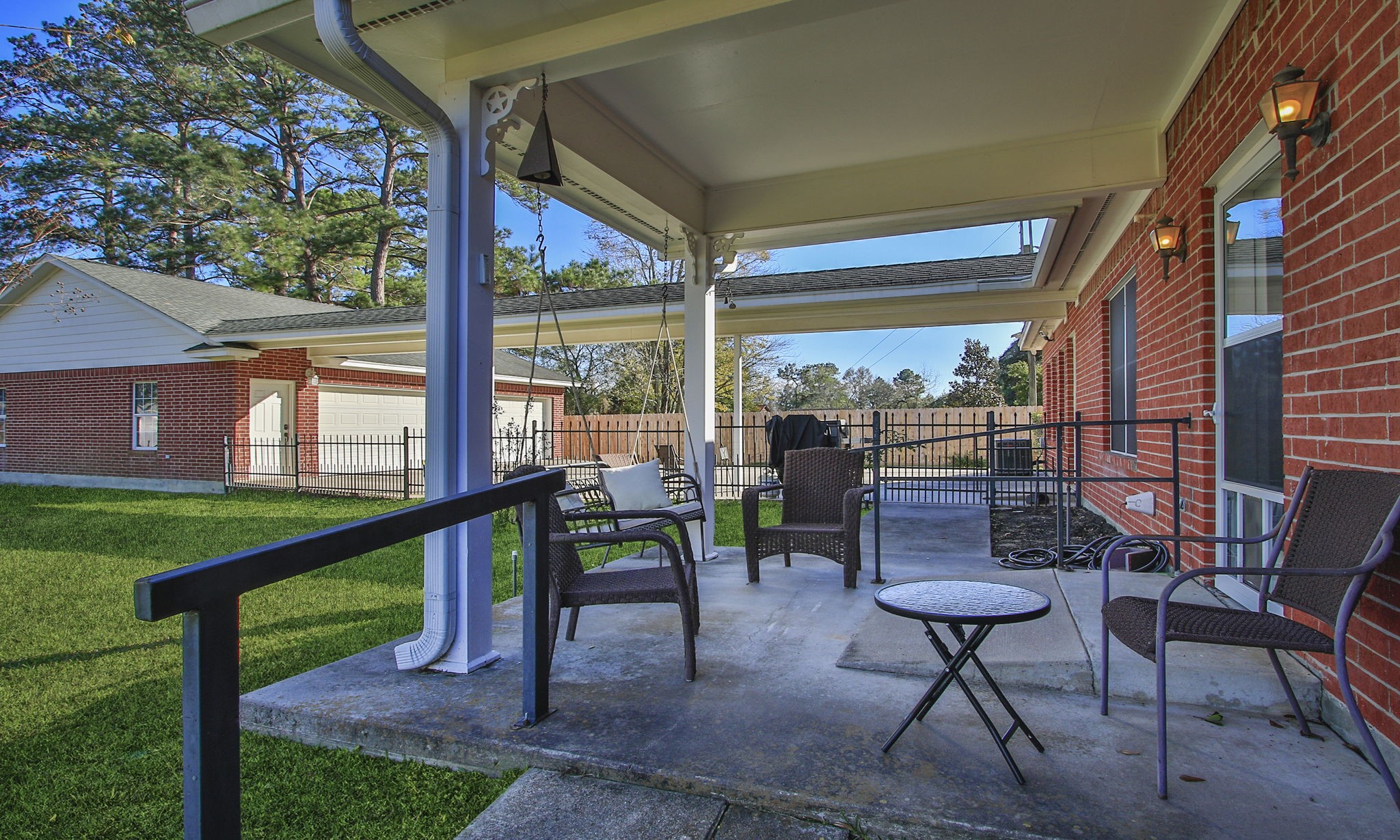 30610 Quinn Road Tomball, TX 77375 - Photo 35 of 50 Back Porch which offers a ramp for easy wheelchair or walker entrance.