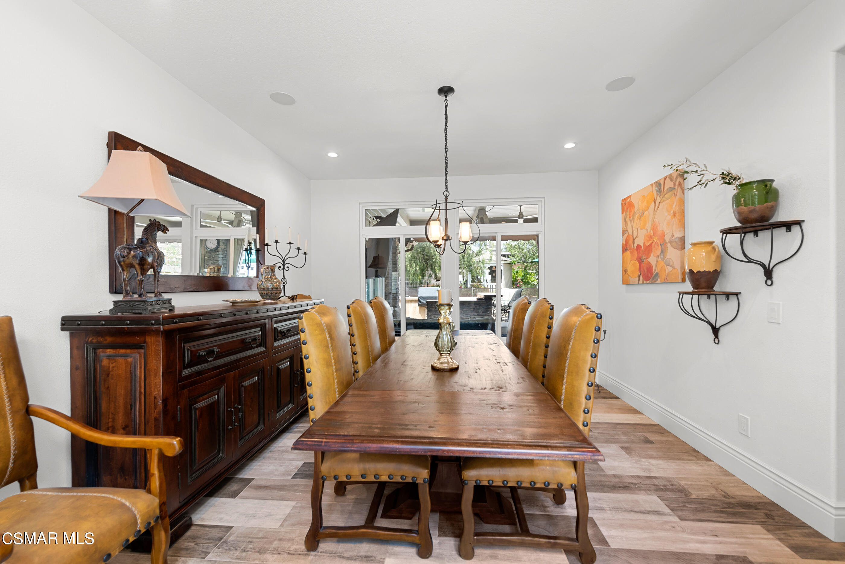 525 Aqueduct Court Simi Valley, CA 93065 - Photo 24 of 98 a view of a dining room with furniture