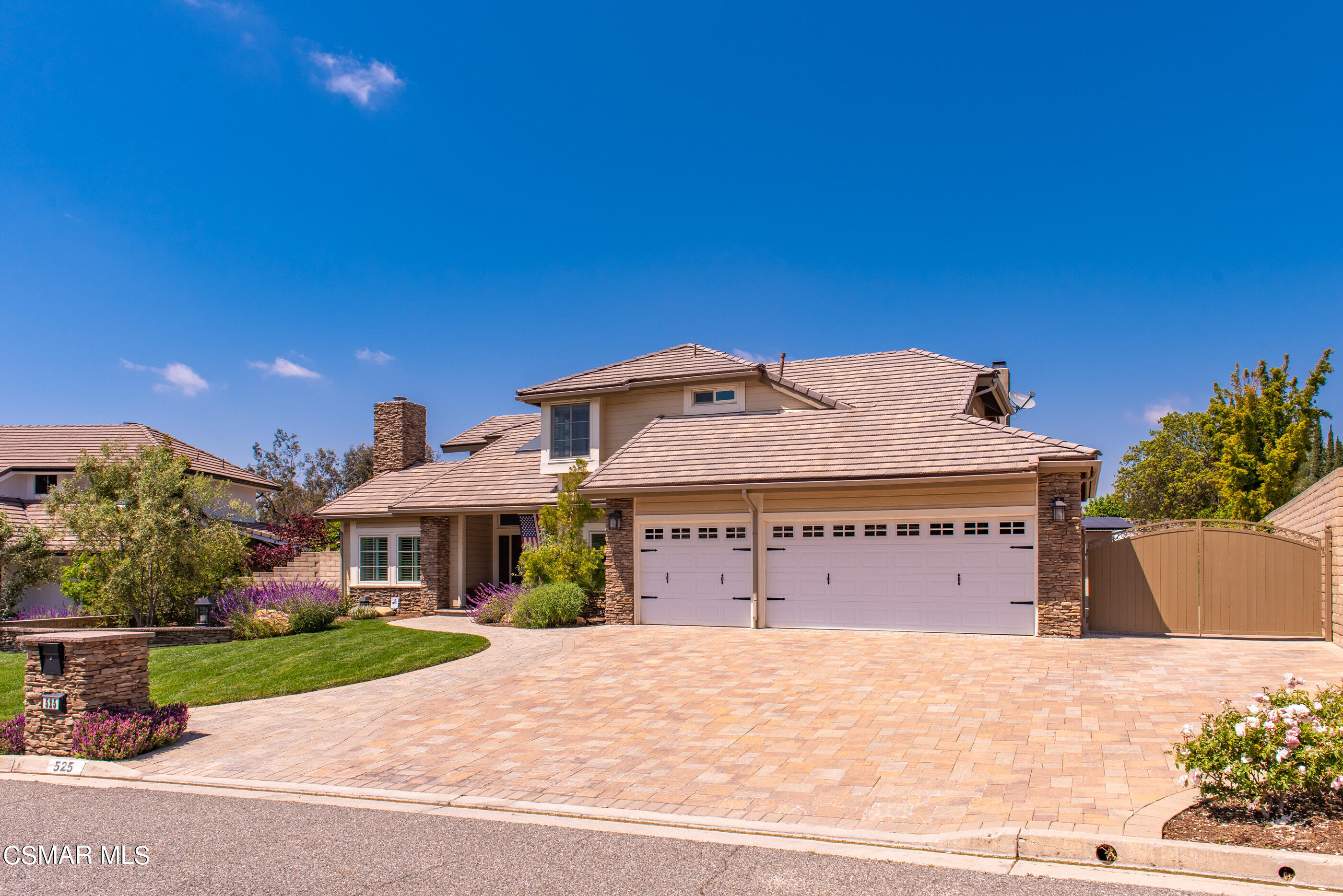 525 Aqueduct Court Simi Valley, CA 93065 - Photo 70 of 98 a front view of a house with a yard