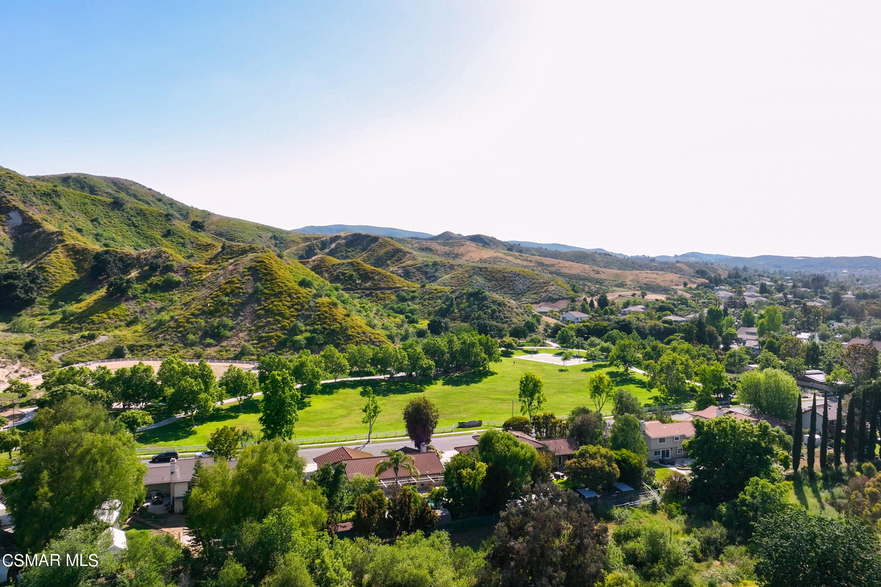 525 Aqueduct Court Simi Valley, CA 93065 - Photo 93 of 98 an aerial view of residential house with outdoor space