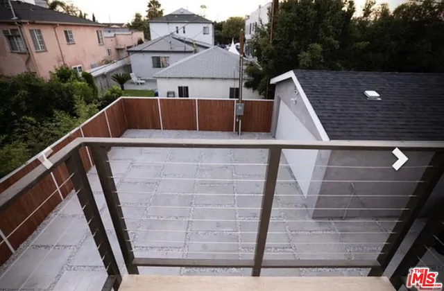 a view of outdoor space with seating