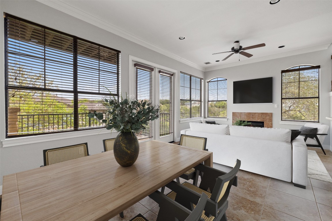 4000 Ranch Road 620 North, Unit 8 Austin, TX 78734 - Photo 1 of 1 a view of a dining room with furniture window and wooden floor