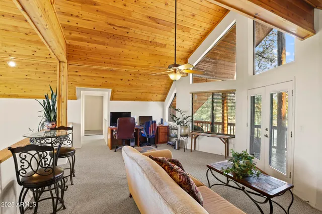 a outdoor space with patio furniture